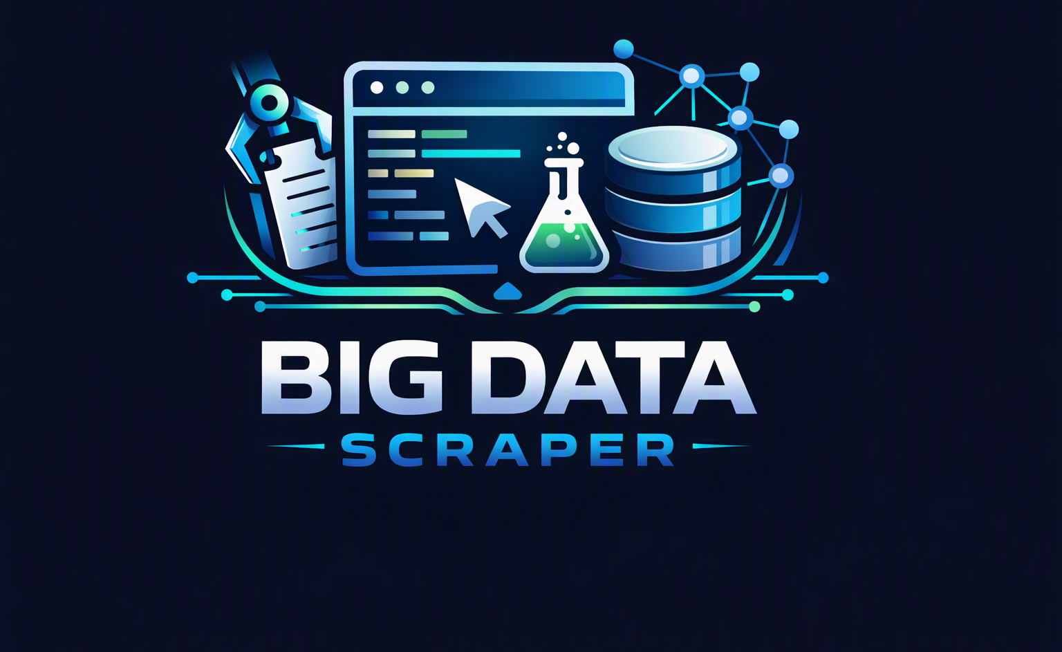Asynchronous BIG Data Web Scraper with Flask/CustomTkinter and SQL