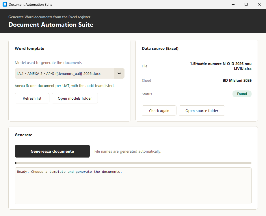 Document Automation Engine