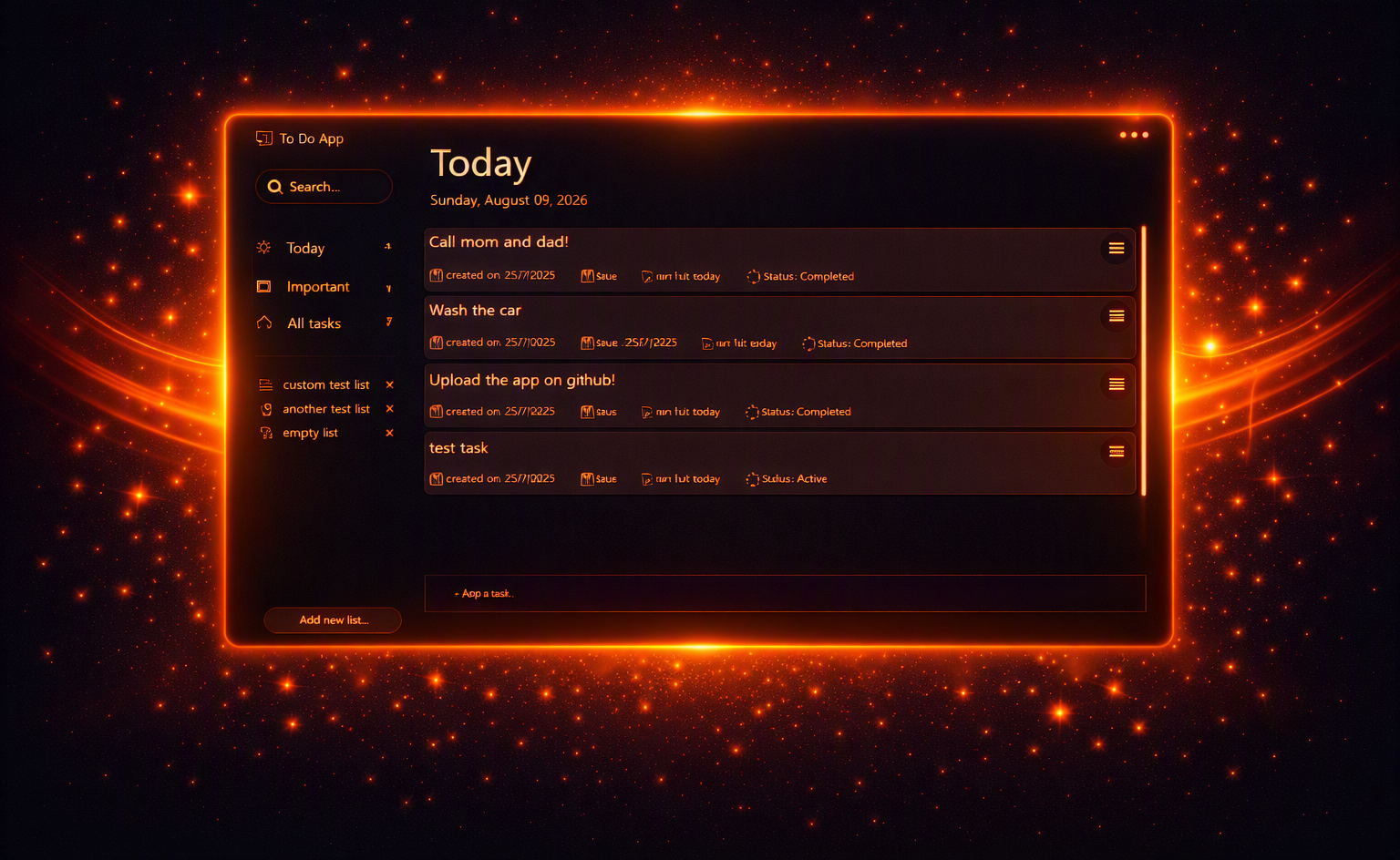 Windows To-do App Replica